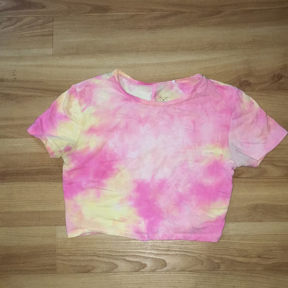 Pacsun Tie Dye  Crop Top - Picture 2 of 4